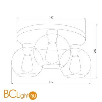 Потолочный светильник TK Lighting Cubus 2776 Cubus a059487 - Фото 0