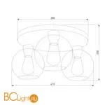 Потолочный светильник TK Lighting Cubus 2776 Cubus a059487 - Фото 0