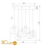Подвесной светильник TK Lighting Cubus 2833 Cubus a059485 - Фото 0