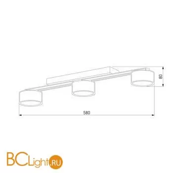 Спот TK Lighting Dallas 6243 Dallas Black a059851 - Фото 0