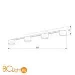 Спот TK Lighting Dallas 6245 Dallas Black a059848 - Фото 0