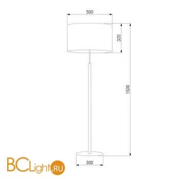 Торшер TK Lighting Deva 5216 Deva White - Фото 0