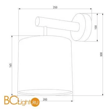 Бра TK Lighting Deva 4108 Deva White - Фото 0