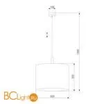 Подвесной светильник TK Lighting Deva 4107 Deva White a059531 - Фото 0