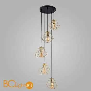 Подвесной светильник TK Lighting Diamond 2576 Diamond Gold