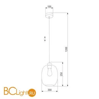 Подвесной светильник TK Lighting 3182 Elio a059459 - Фото 0