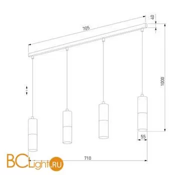 Подвесной светильник TK Lighting Elit 4357 Elit White a059405 - Фото 0