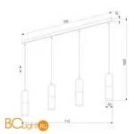 Подвесной светильник TK Lighting Elit 4357 Elit White a059405 - Фото 0