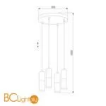 Подвесной светильник TK Lighting Elit 4354 Elit White a059404 - Фото 0