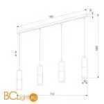 Подвесной светильник TK Lighting Elit 4367 Elit Black a059400 - Фото 0