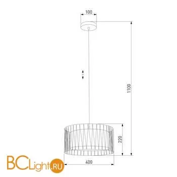 Подвесной светильник TK Lighting 1654 Harmony Black 00000084870 - Фото 0