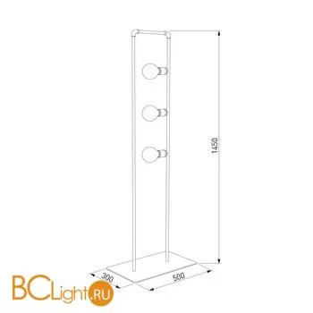 Напольный светильник TK Lighting 5205 Hydria a059512 - Фото 0