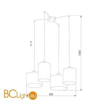 Подвесной светильник TK Lighting Juta 6585 Juta - Фото 0