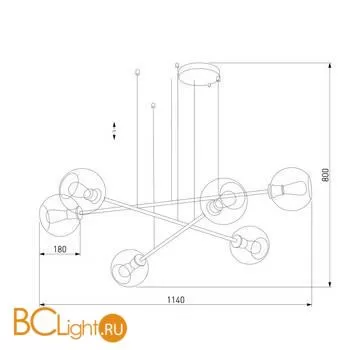 Подвесной светильник TK Lighting 3340 Libra a059834 - Фото 0