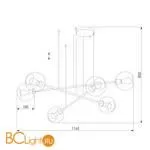 Подвесной светильник TK Lighting 3340 Libra a059834 - Фото 0