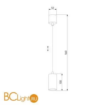 Подвесной светильник TK Lighting Logan 4425 Logan Black a059640 - Фото 0