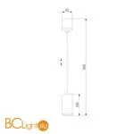 Подвесной светильник TK Lighting Logan 4425 Logan Black a059640 - Фото 0