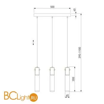 Подвесной светильник TK Lighting 855 Look Graphite - Фото 0