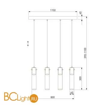 Подвесной светильник TK Lighting Look 3149 Look Graphite a059637 - Фото 0