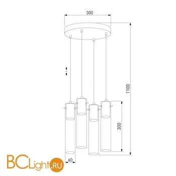Подвесной светильник TK Lighting Look 3259 Look Graphite a059636 - Фото 0