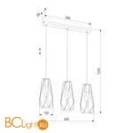 Подвесной светильник TK Lighting 2698 Lugo a059504 - Фото 0