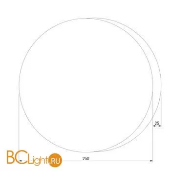 Настенный светильник TK Lighting 3377 Luna 300 a059975 - Фото 0
