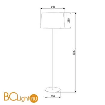 Торшер TK Lighting Maja 2920 Maja Black a059603 - Фото 0