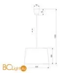 Подвесной светильник TK Lighting Maja 1881 Maja Grafit a059600 - Фото 0