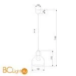 Подвесной светильник TK Lighting 599 Mango a059472 - Фото 0