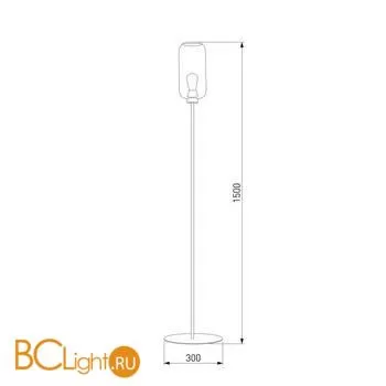 Торшер TK Lighting Marco 4427 Logan Black a059448 - Фото 0