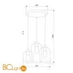 Подвесной светильник TK Lighting Marco 3185 Marco a059447 - Фото 0
