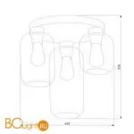 Потолочный светильник TK Lighting Marco 3318 Marco Green a059801 - Фото 0