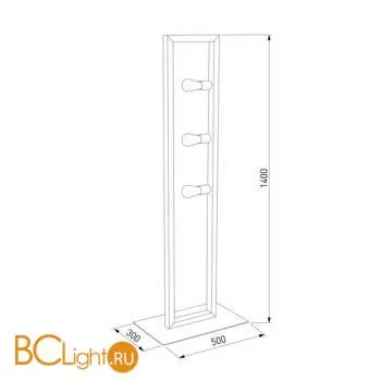 Напольный светильник TK Lighting 5022 Metro a059535 - Фото 0