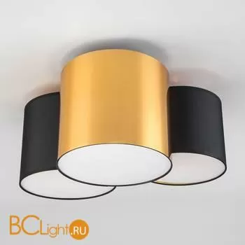 Потолочный светильник TK Lighting 3445 Mona Black/Gold - Фото 0