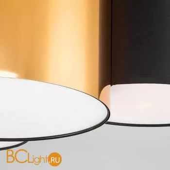 Потолочный светильник TK Lighting 3446 Mona Black/Gold - Фото 1