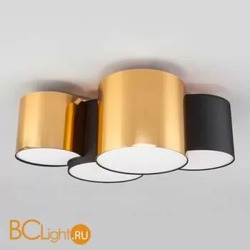 Потолочный светильник TK Lighting 3446 Mona Black/Gold - Фото 0