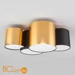 Потолочный светильник TK Lighting 3446 Mona Black/Gold - Фото 0