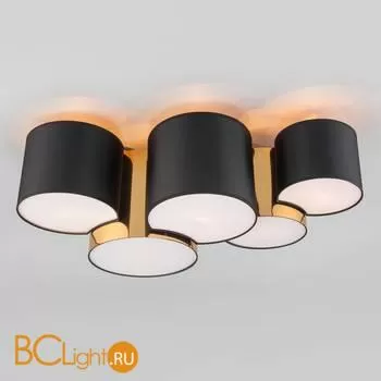 Потолочный светильник TK Lighting 3447 Mona Black/Gold - Фото 0