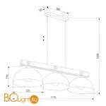 Подвесной светильник TK Lighting 1759 Oslo a059527 - Фото 0