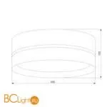 Потолочный светильник TK Lighting Pagila 6690 Paglia a058074 - Фото 3