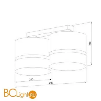 Потолочный светильник TK Lighting Pagila 6692 Paglia a058077 - Фото 3