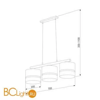 Подвесной светильник TK Lighting Paglia 6456 Paglia Black a059930 - Фото 0