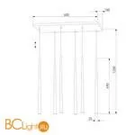 Подвесной светильник TK Lighting Piano 6420 Piano Gold a059967 - Фото 0