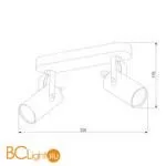 Спот TK Lighting Redo 2798 Redo Black Gold a059688 - Фото 0