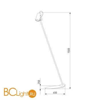 Торшер TK Lighting Redo 3063 Redo Black a059680 - Фото 0