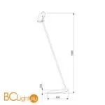 Торшер TK Lighting Redo 3063 Redo Black a059680 - Фото 0