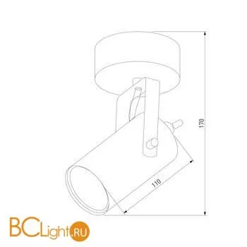 Спот TK Lighting Redo 1049 Redo White a059684 - Фото 0
