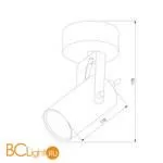 Спот TK Lighting Redo 1049 Redo White a059684 - Фото 0