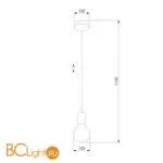 Подвесной светильник TK Lighting Retro 1903 Retro a059524 - Фото 0