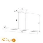 Подвесной светильник TK Lighting 1428 Rollo Led a059547 - Фото 0